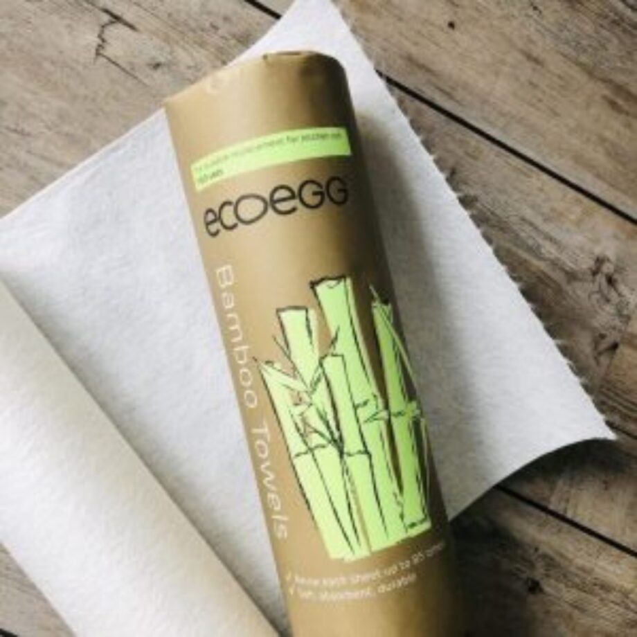 ECOEGG Bamboo towels – Επαναχρησιμοποιούμενο ρολό κουζίνας