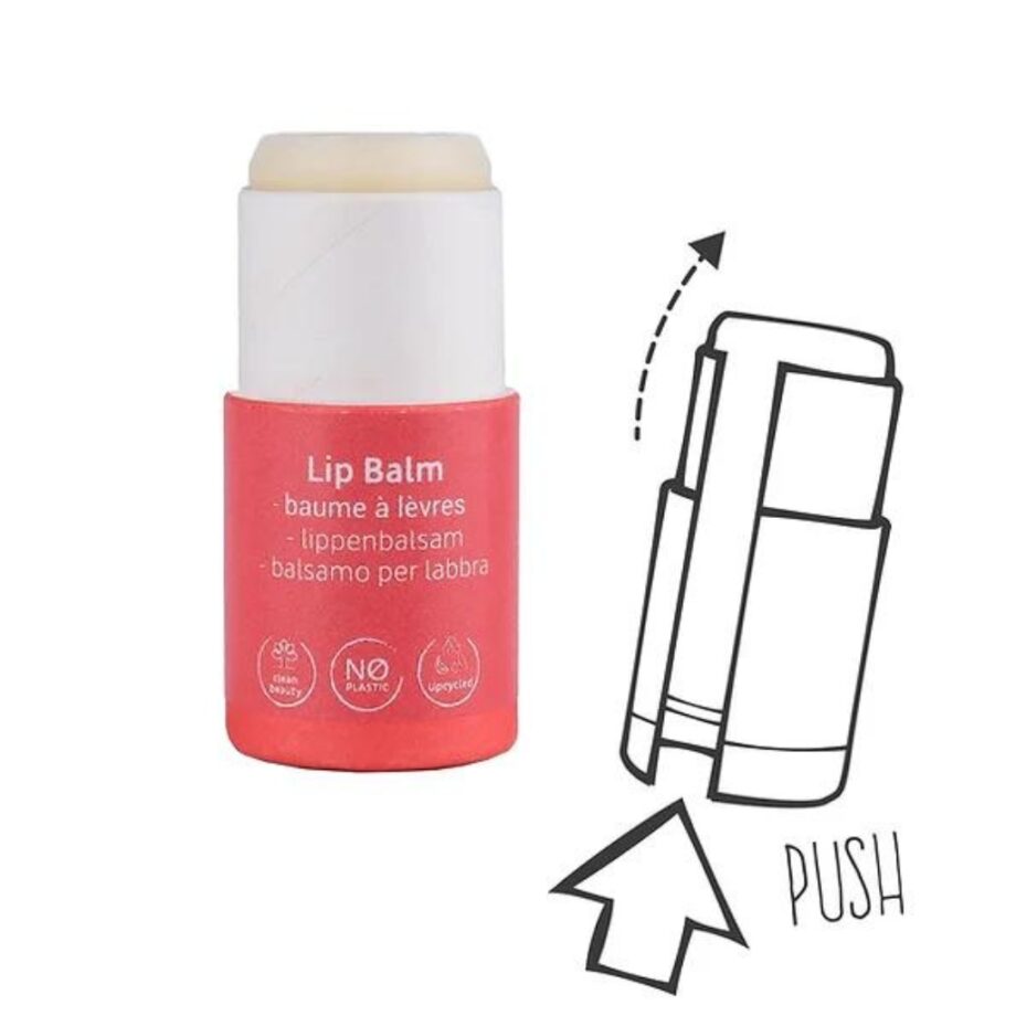 Beauty Made Easy – Paper Tube Lip Balm – Berry