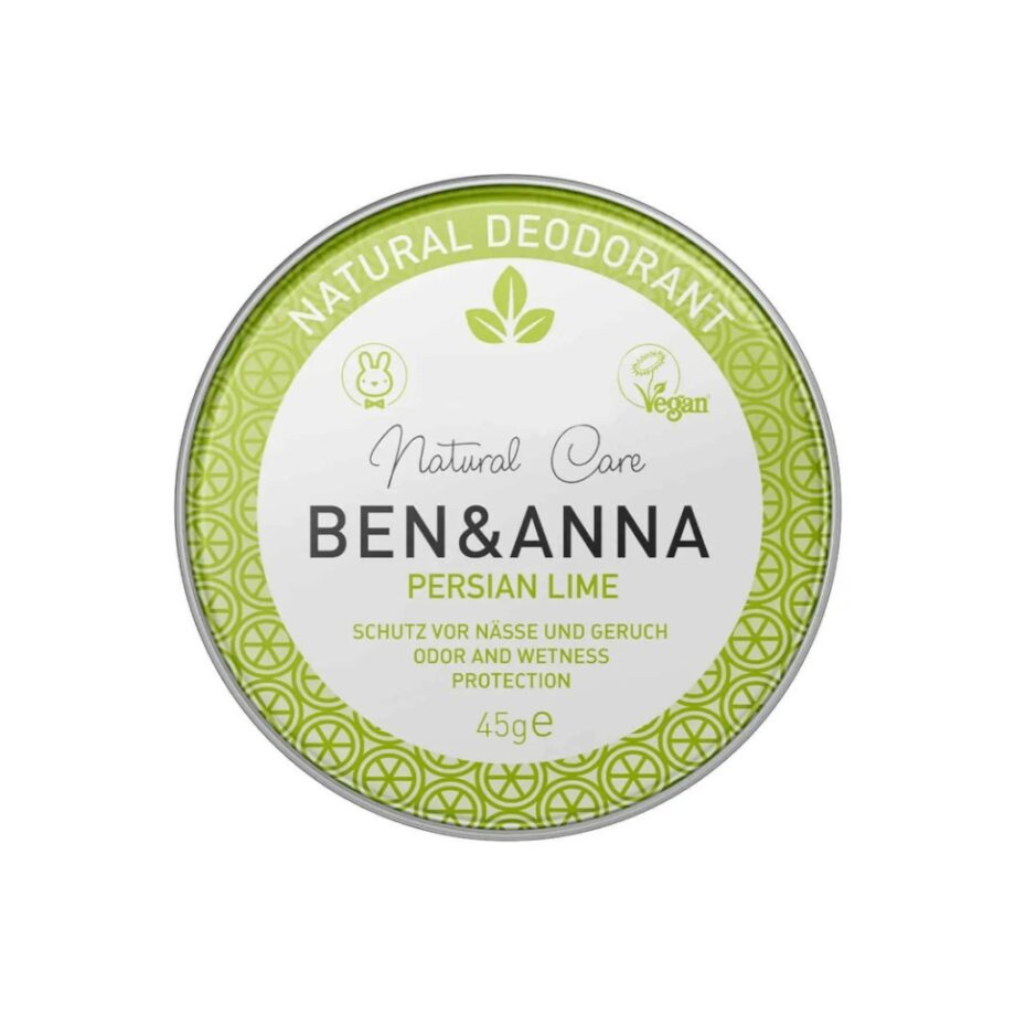 Ben & Anna Φυσικό Αποσμητικό Persian Lime σε tin box 45g