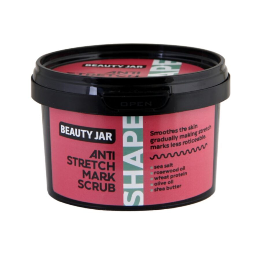 Beauty Jar Shape Anti - Stretch Mark Scrub Kατά Των Ραγάδων 400grBeauty Jar SHAPE “ANTI-STRETCH MARK SCRUB” Scrub Kατά Των Ραγάδων 400gr