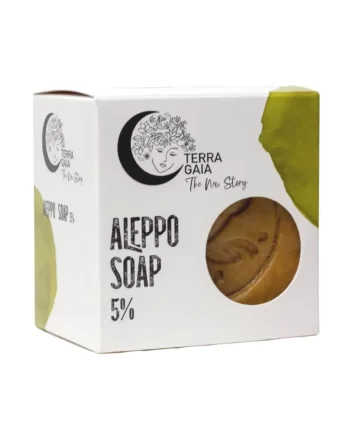 Παραδοσιακό Σαπούνι Χαλεπίου 5% 190gr Terra Gaia