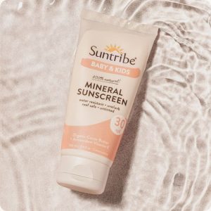 Kids Mineral Sunscreen SPF 30 Suntribe 100ml