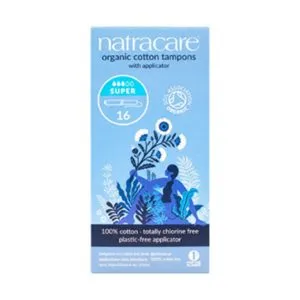 Ταμπόν με Εφαρμοστή για Μεγάλη Ροή Natracare 16τεμ.