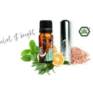 Terra Gaia Σετ Αρωματικών Στικ Alert & Bright 10ml