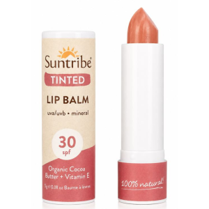 Suntribe Φυσικό Αντηλιακό Lip Balm με Zinc Oxide SPF30