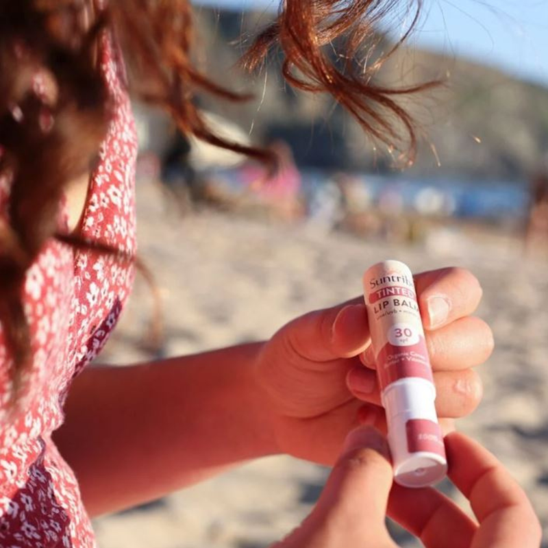 Suntribe Φυσικό Αντηλιακό Lip Balm με Zinc Oxide SPF30